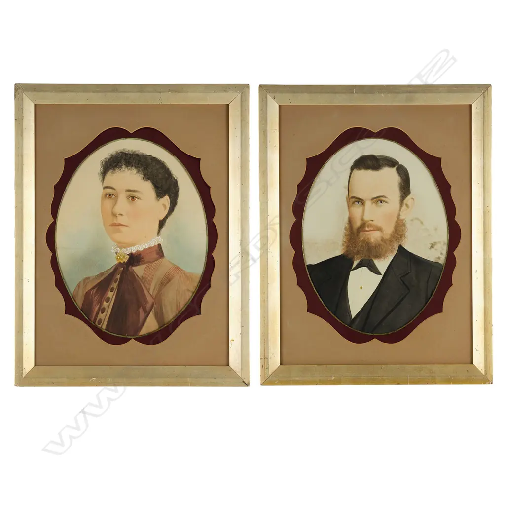Messrs Irwin & Petherick 'Unidentified couple', 1895 Image 1++